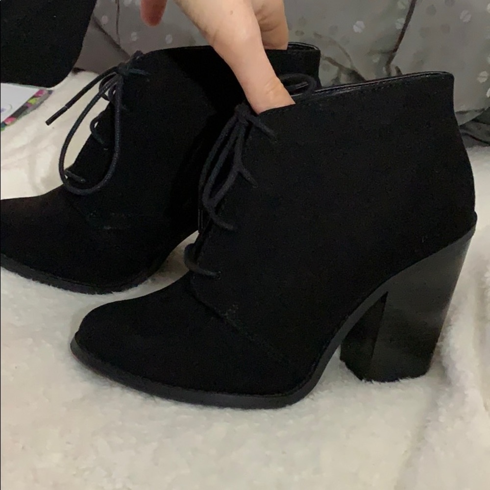 Black booties